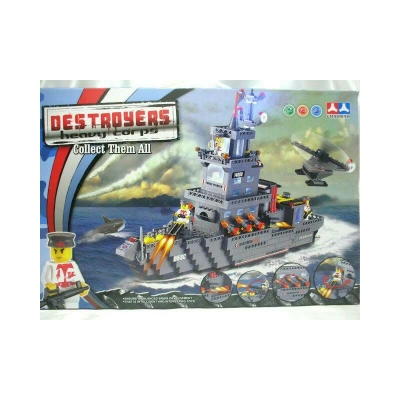 Picture of Destroyer murah hoby edukatif kids toy. destroyer ship for kids