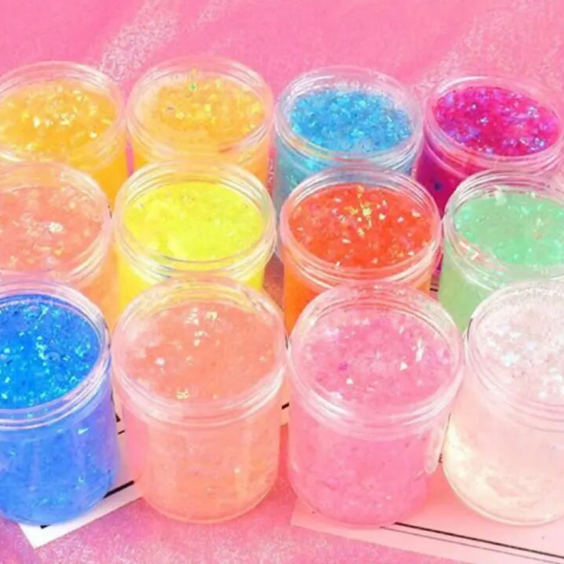 Picture of 5 Colors 15 Pcs Crystal Bubble Making Slime Clay Mud For Kids, Slime