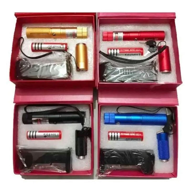 Picture of The laser light is rechargeable battery operatedBattery & Charger is Included with the BoxIt is more Power saving, compact and reliable than any other laser light