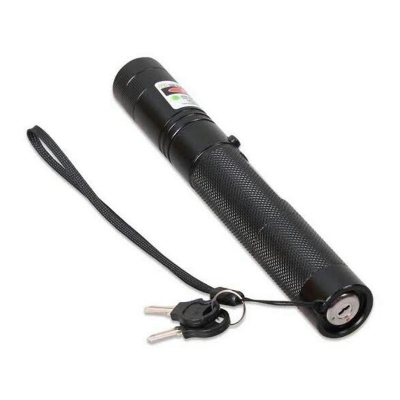 Picture of Premium Laser Pointer Light Rechargeable Green Adjustable Burn Match Light goes up to the plane