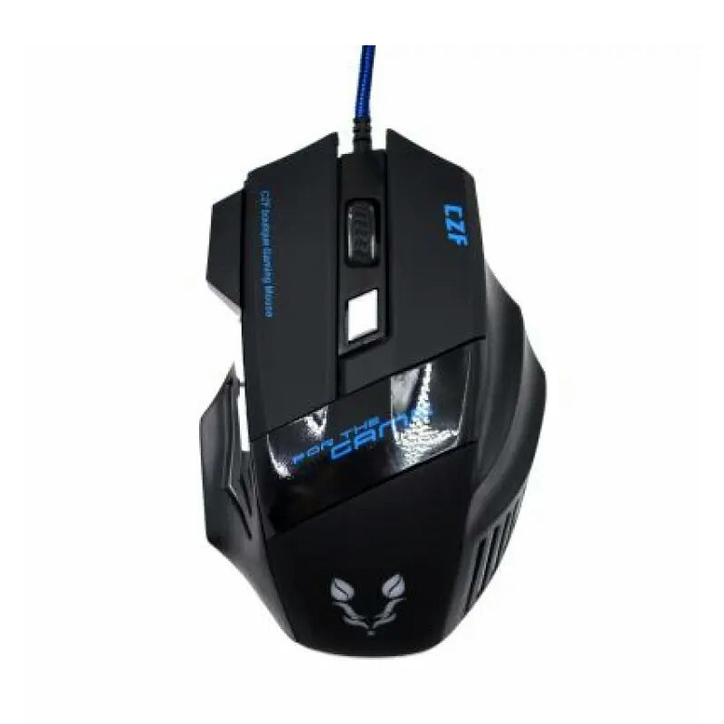 Picture of TINJI TJ-8 USB Gaming Mouse Ultra fast FPS fremeRate 3000 For PC & Laptop Mac And Windows - BlackMouse Name: Tinji Wired Gaming Mouse.