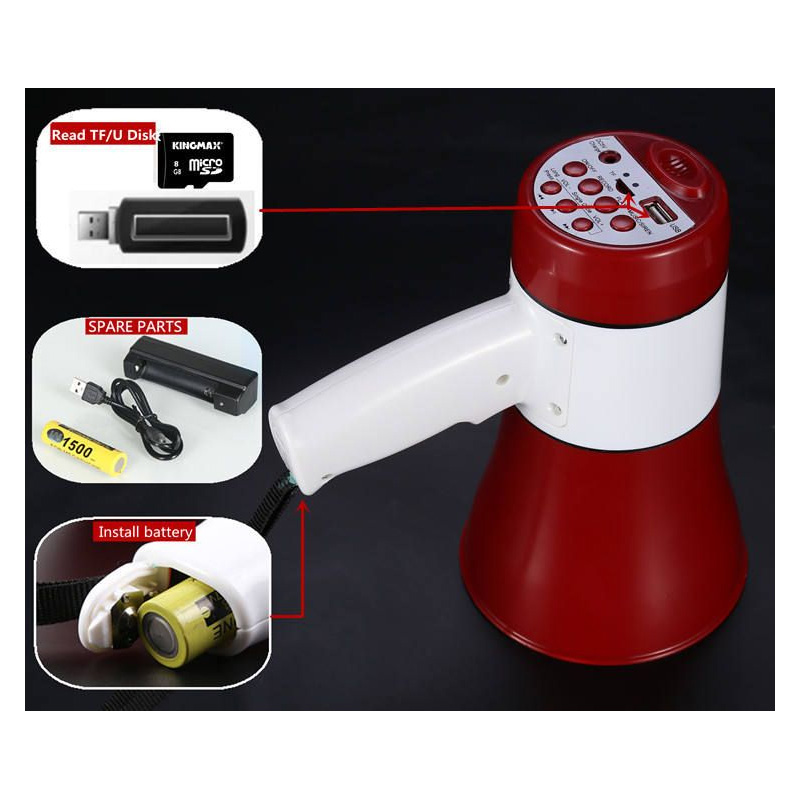 Picture of HANDHELD LITHIUM BATTERY MEGAPHONE