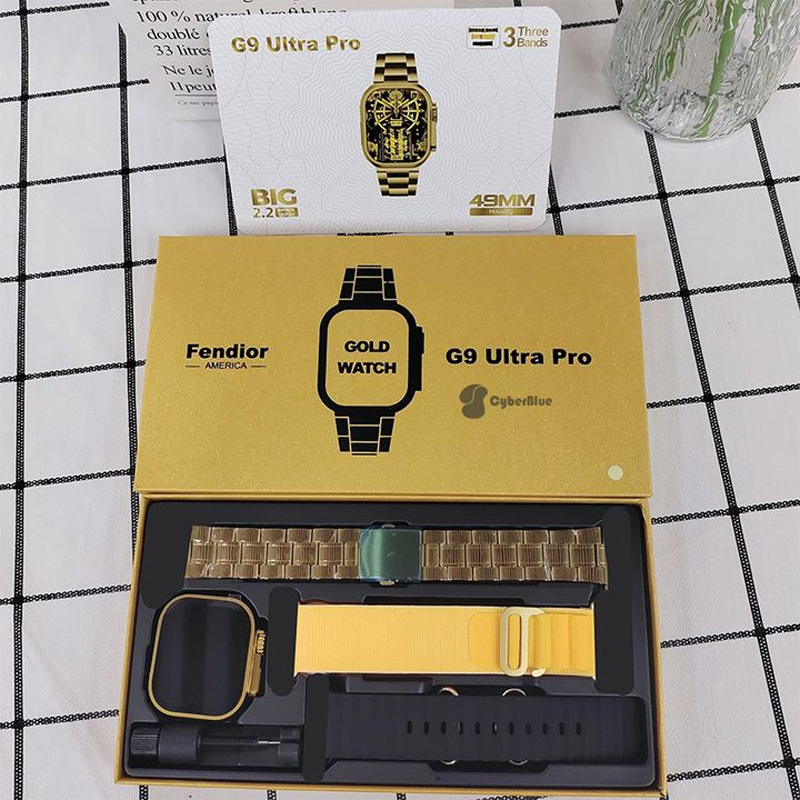 Picture of Smartwatch Series 8 Ultra Max BIG 2.2 INFINTE DISPLAY HD Display Bluetooth Calling Gold Edition