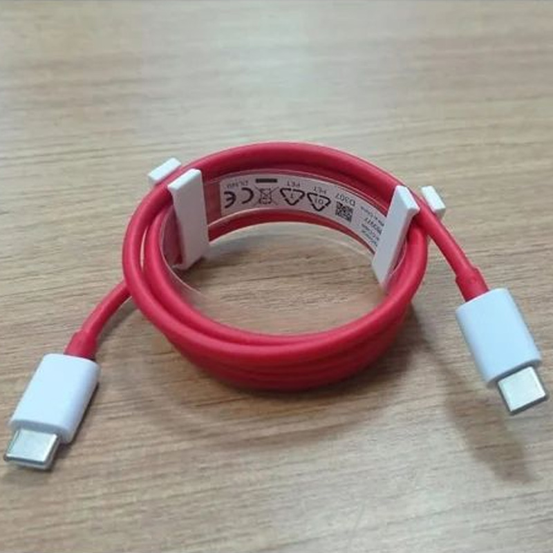 Picture of Oneplus Cable 65WAT 7T pro 7T Warp Fast Charger cable 6A Dash Quick Type-C To Type-C data cable for One plus 7Pro 7 6T 6 5T 5 - Oneplus Cable Protector