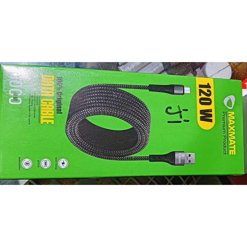 Picture of Type C to Type C Fast Charging USB Cable-Black - Advanced Premium Quality - Signifying Very Well optimization - Easy to Maintain