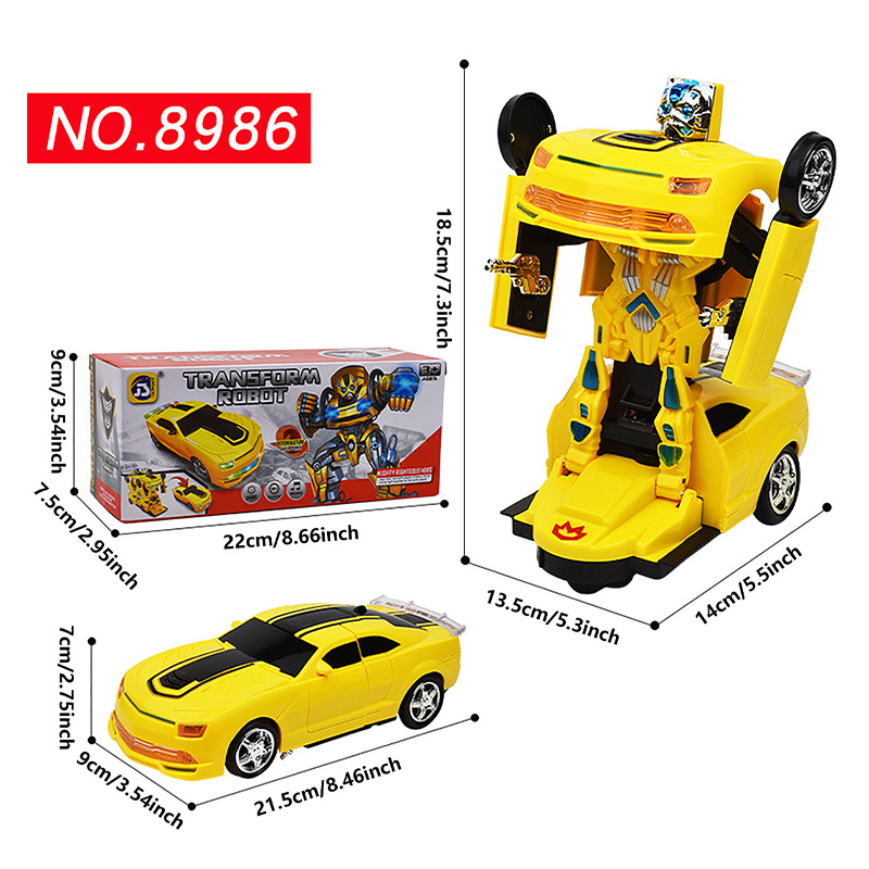 Picture of Transforming Robot Car, One Button Deformation Car