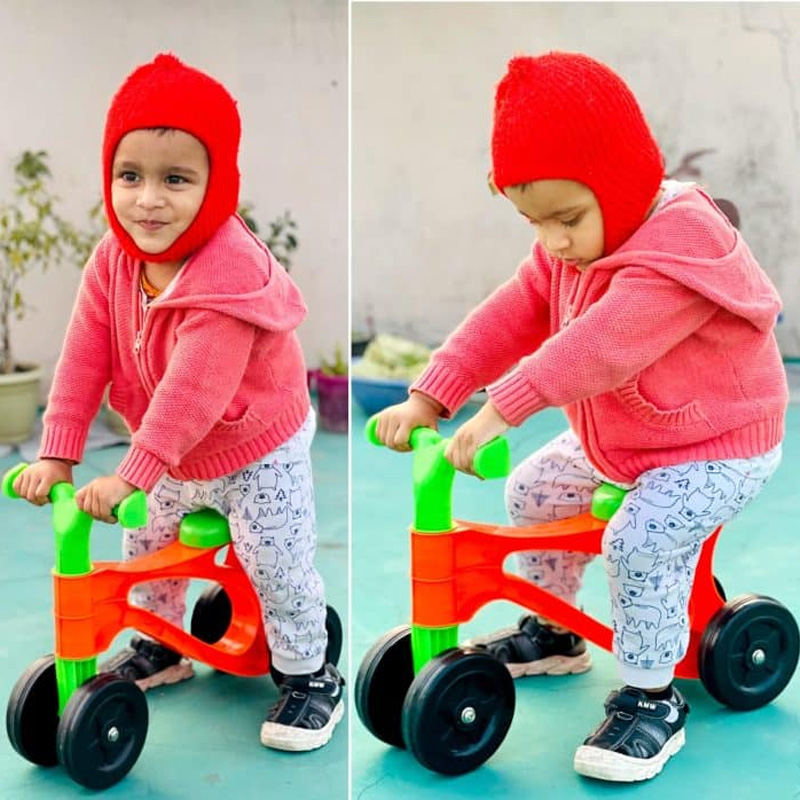 Picture of Baby Balance Bike My 1st Scooter Ride-on Bicycle Walker Tricycle Toys for Kids Boys and Girls