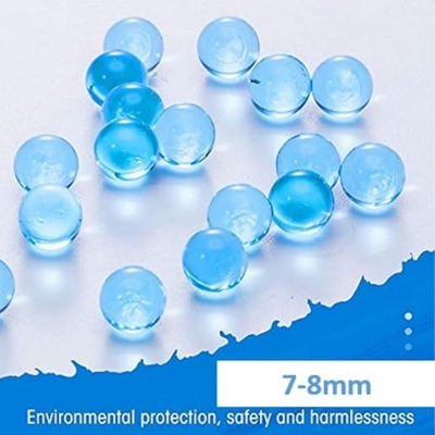 Picture of Gel Blaster Refill Ammo Water Beads Gel Ball Pcs 7-8mm, Water Based Gel Balls, Non-Toxic