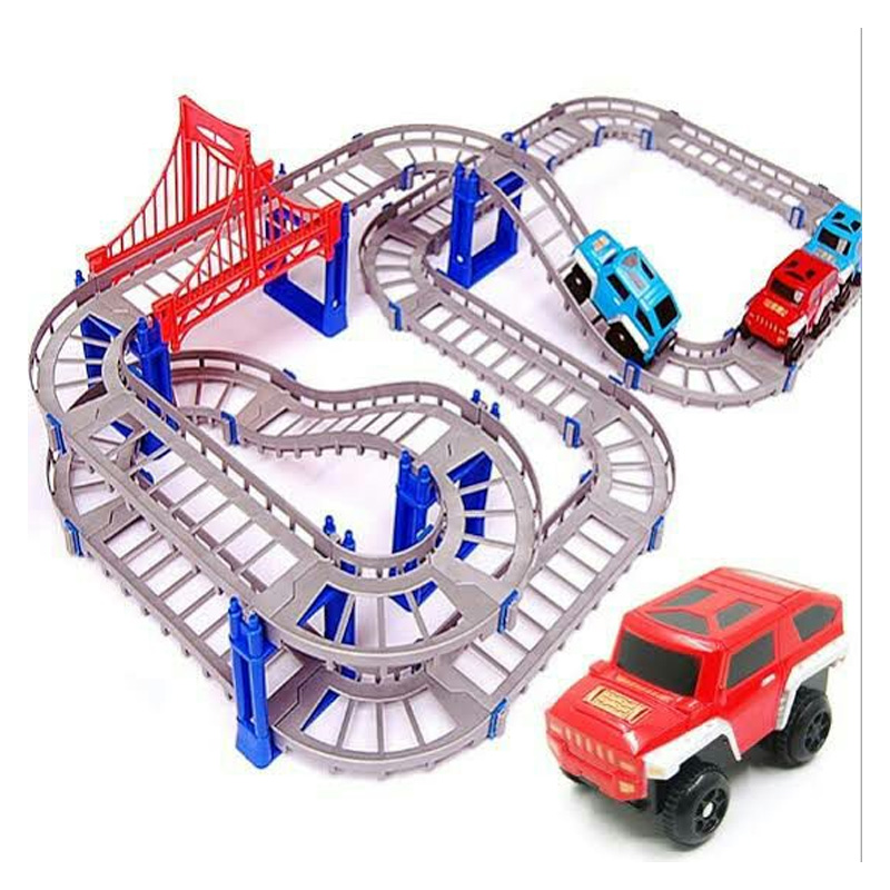 Picture of Speed Cornering DIY Racing Car Model.