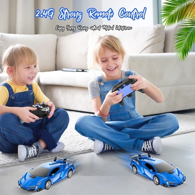 Picture of 2 in 1 Deformation Transform RC Robot Car Toy for Kids - Assorted