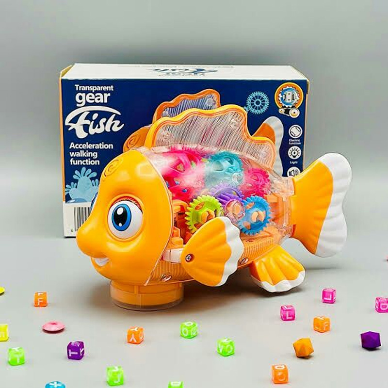 Picture of Gear Fish Toy-Transparent Body