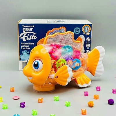 Picture of Gear Fish Toy-Transparent Body