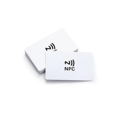 Picture of 1Pcs NTAG215 NFC Tag – White Blank PVC Card (504 Bytes)