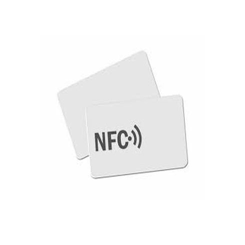 Picture of Single NFC PVC Card – NTAG215 Chip, White, 504 Bytes