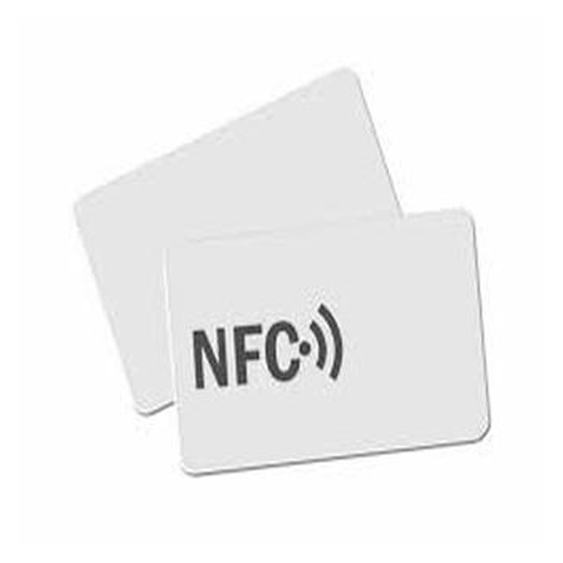Picture of Single NFC Card NTAG215 – White Blank PVC, 504 Bytes