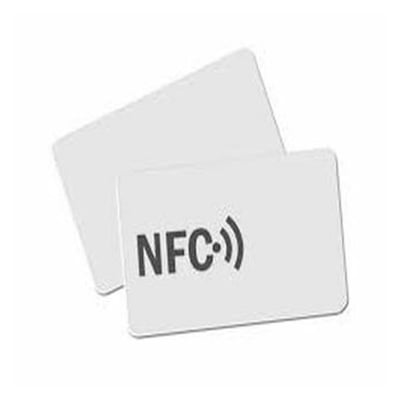 Picture of Single NFC Card NTAG215 – White Blank PVC, 504 Bytes