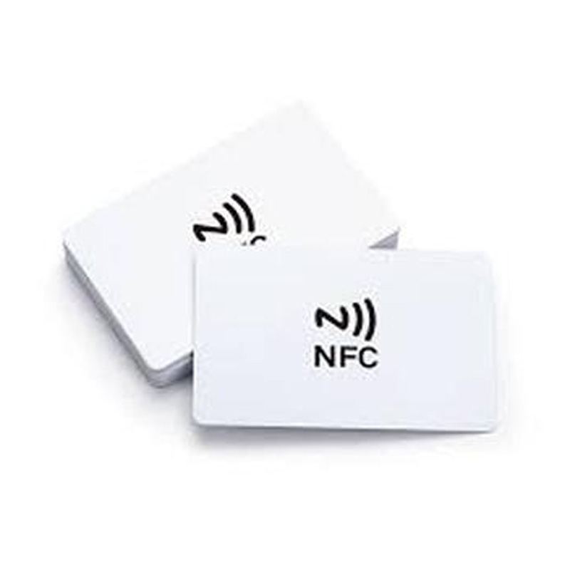 Picture of PVC NFC Tag – NTAG215 504B Memory – Blank White Card