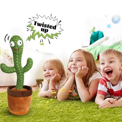 Picture of Cactus Dancing Toy – Interactive Singing Plush for Babies