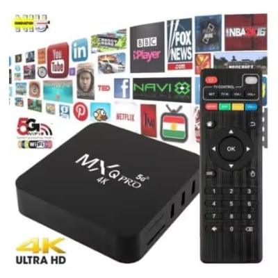 Picture of MXQ Pro Smart TV Box – 5G WiFi, 4K Media Player 8/128GB