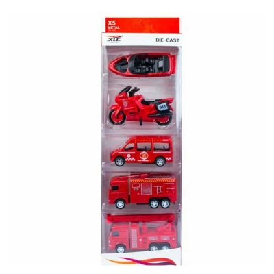 Picture of Die Cast Car Set For Kids Vehicle Gift Pack 5-Piece - Car Toy
