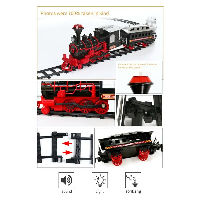 Picture of Classical Train With Smoke Electric Toy Train SetStyle: