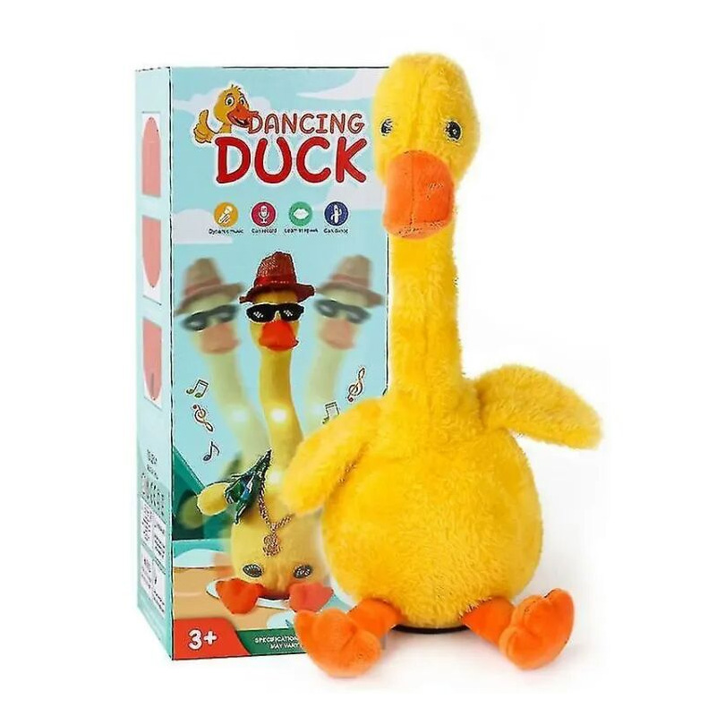 Picture of 2023 New Toys, Dancing Duck, Talking Duck Toy, Repeats What You Say Duck