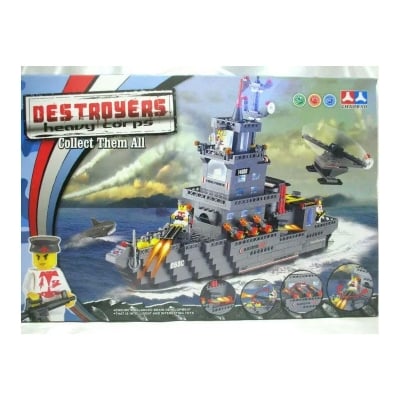 Picture of Destroyer murah hoby edukatif kids toy. destroyer ship for kids