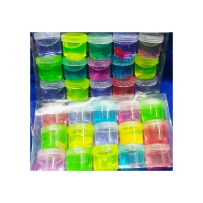 Picture of 5 Colors 15 Pcs Crystal Bubble Making Slime Clay Mud For Kids, Slime.
