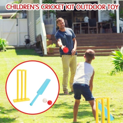 Picture of Champion Starter Cricket Set – Plastic Sports Toy for Kids