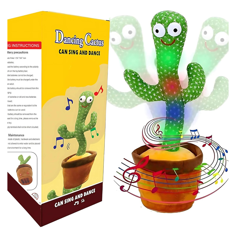 Picture of Lovely Dancing Cactus – Voice Recording & Music Toy for Babies