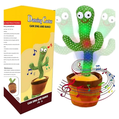 Picture of Lovely Dancing Cactus – Voice Recording & Music Toy for Babies