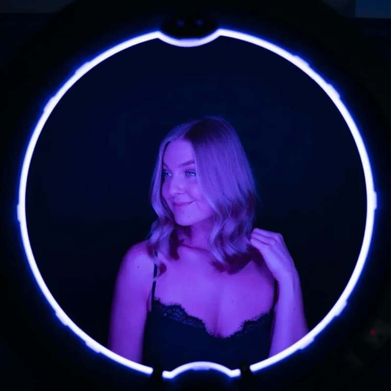 Picture of New RGB LED Ring Light MJ33 ( 33cm ) 13-inch RGB LED Ring Light