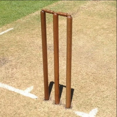 Picture of Natural Oak Cricket Stumps Set