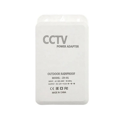 Picture of CCTV Security Camera Power Supply Adapter DC 12V 2.5 A Outdoor Waterproof