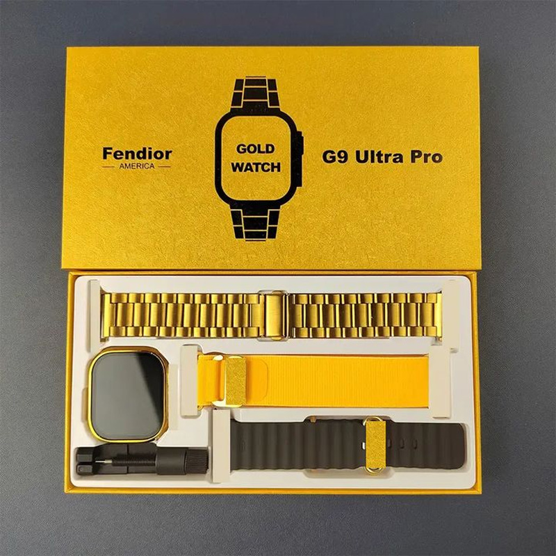 Picture of Smartwatch Series 8 Ultra Max BIG 2.2 INFINTE DISPLAY HD Display Bluetooth Calling Gold Edition