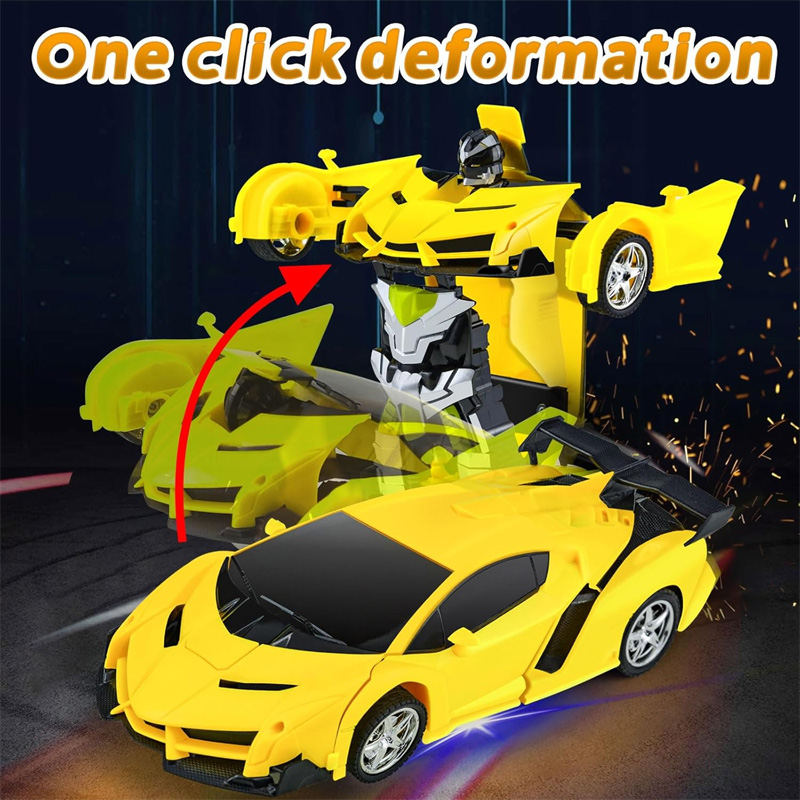 Picture of Remote Control Car for Girls 3-5 6 7 8-12 Gifts, Pink/Purple RC Racing Car & Truck & Transformation Car Robot Toys for Kids Girls Boys