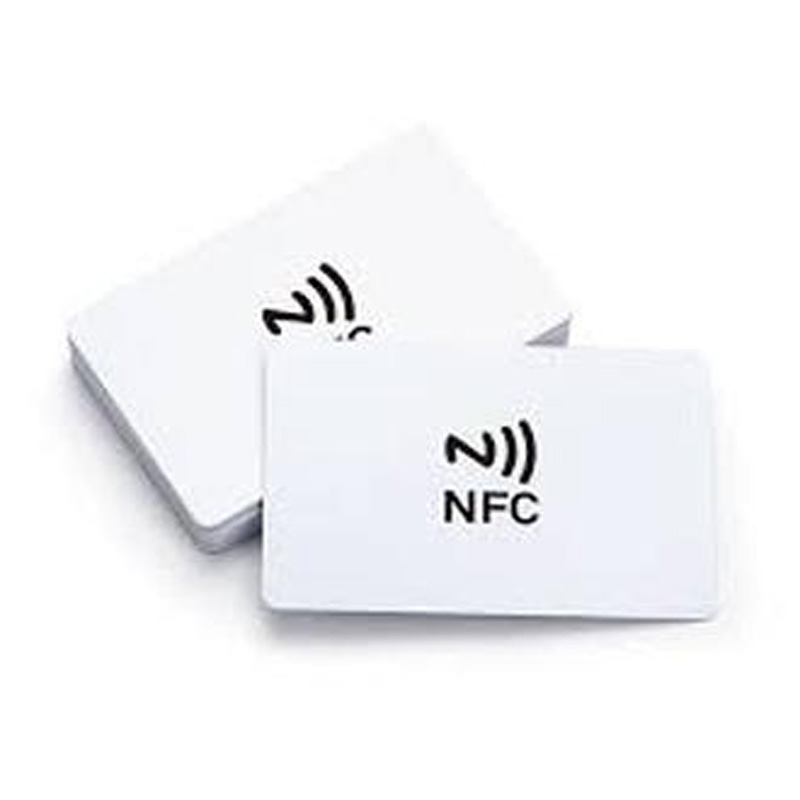 Picture of 1 Pc Rewritable NFC Card – NTAG215 Chip White PVC