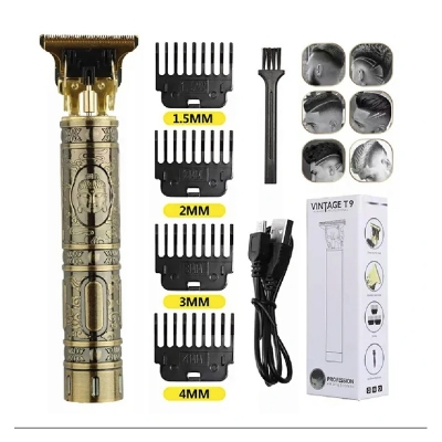 Picture of T9 Vintage Style Hair Clipper – Men’s Grooming Rechargeable Machine