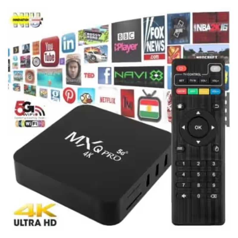 Picture of MXQ Pro 5G TV Box – High Performance 4K, 8GB RAM + 128GB ROM