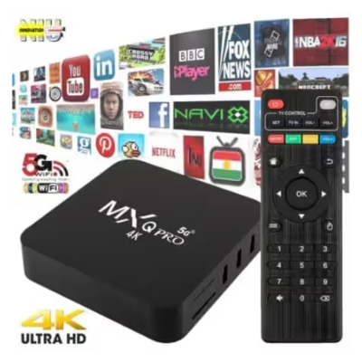 Picture of MXQ Pro 5G TV Box – High Performance 4K, 8GB RAM + 128GB ROM