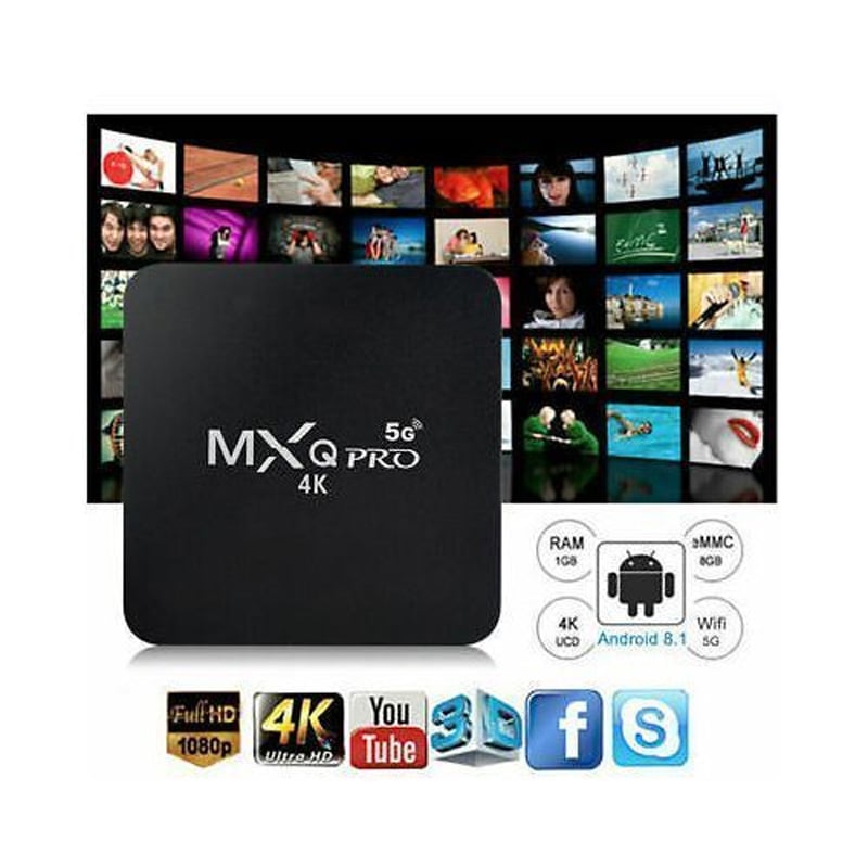 Picture of MXQ Pro Android TV Box – 5G WiFi, 4K HD Smart Media Player