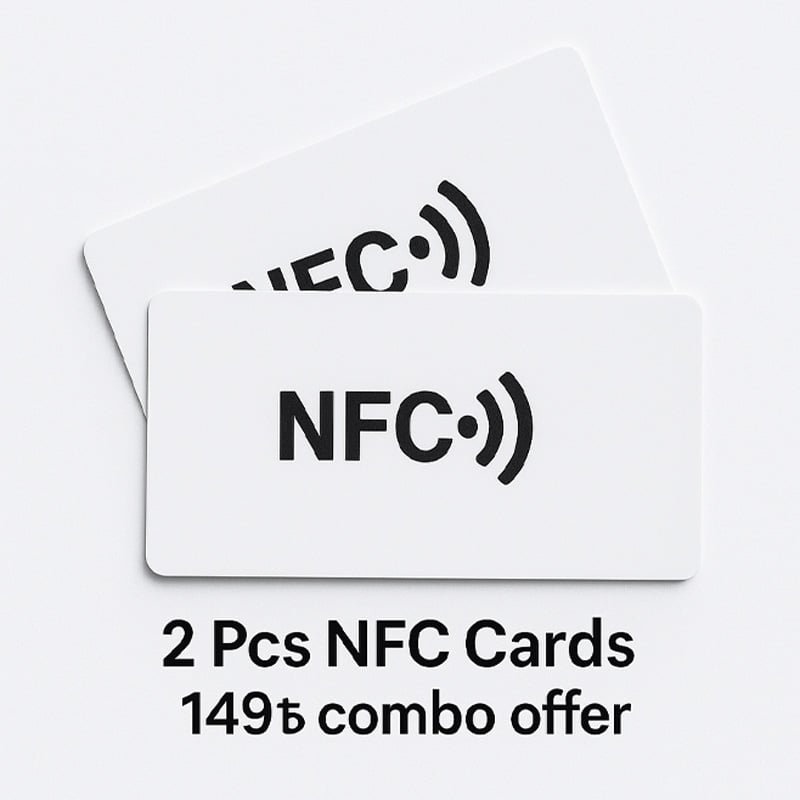 Picture of NFC NTAG215 Cards – 2Pcs Set (504B)