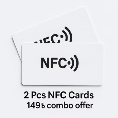 Picture of NFC NTAG215 Cards – 2Pcs Set (504B)