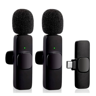 Picture of K9 Single Microphone Ultra Compact Type-C Wireless Lavalier – Instant Plug & Play with Auto Sync for Professional Video Recording, Vlogging & Interviews