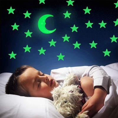 Picture of Starry Night Ceiling Stickers – Luminous Home Decor