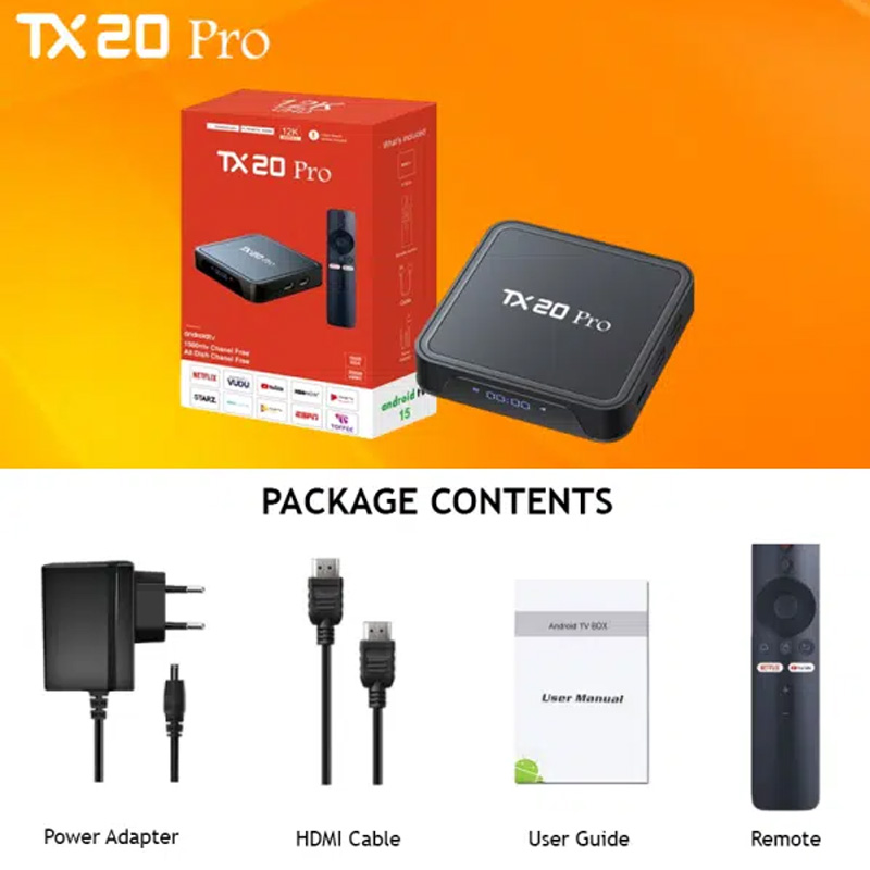 Picture of TX20 Pro Nova 12K Smart TV Box