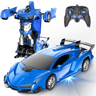 Picture of 360° Rotation & Stunts: Comes with a drifting wheel for wild spins and demo modes, both in car and robot