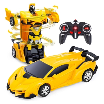 Picture of Remote Control Car for Girls 3-5 6 7 8-12 Gifts, Pink/Purple RC Racing Car & Truck & Transformation Car Robot Toys for Kids Girls Boys