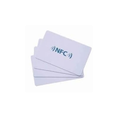 Picture of 1Pcs NTAG215 NFC Tag – White Blank PVC Card (504 Bytes)