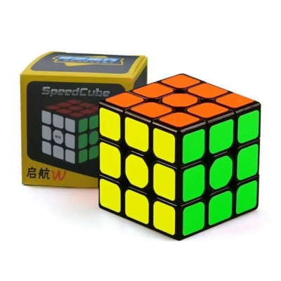 Picture of High Speed (Adjustable) Magic Rubik Cube Puzzle 3X3 - Multicolor